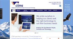 Desktop Screenshot of ctms-uk.com
