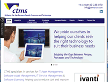 Tablet Screenshot of ctms-uk.com